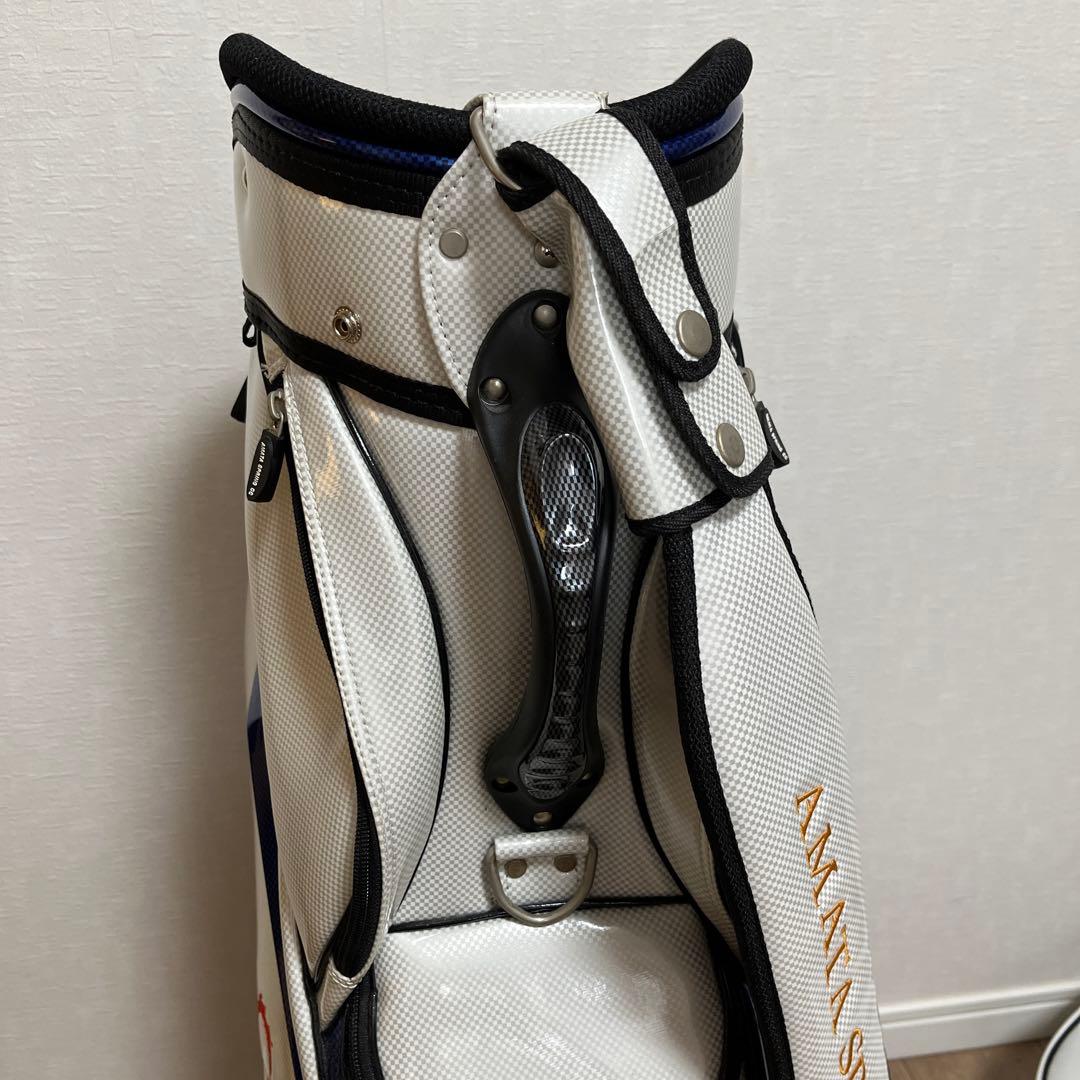 ★貴重★タイの名門AMATA SPRING キャディバッグ ホワイト/ブルー