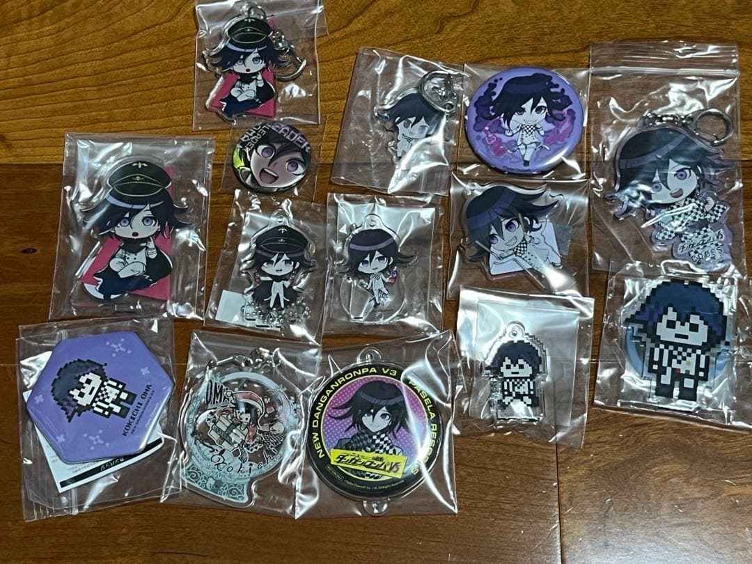 ダンガンロンパ  王馬　アクリルピース　グラフアートクリスマス　ふわぽに