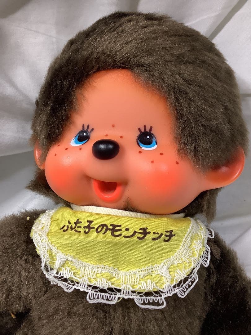 昭和レトロ 超美品 ふた子のモンチッチ 当時物 1974 セキグチ ブルーアイ