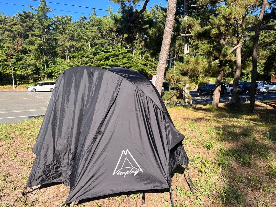 tenplay コットテントブラック