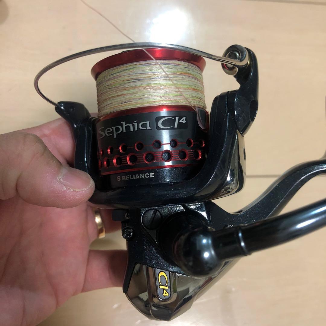 【最終値引】シマノ　08 Sephia CI4 C3000S 夢屋予備スプール付