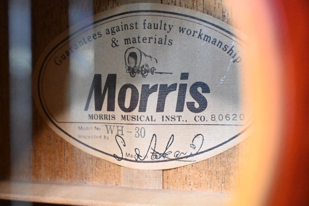 MORRIS WH-30 1978 ピックアップ付 Hummingbird