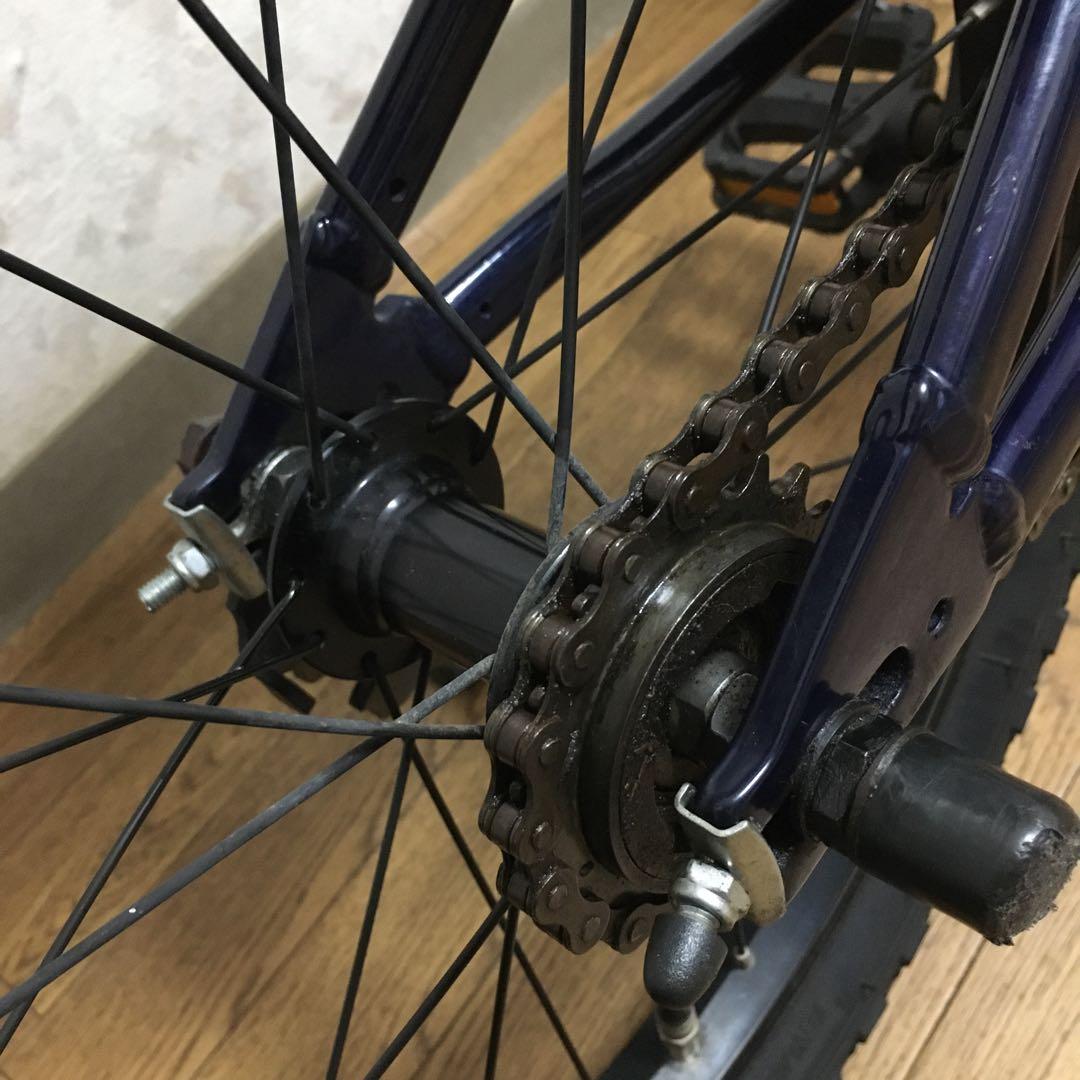 お値下げ中 ネイビー ヨツバサイクル 18インチ