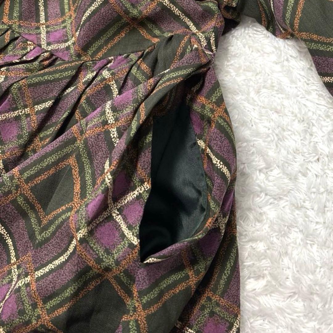 SAINT LAURENT rive gauche ワンピース ミモレ丈 36