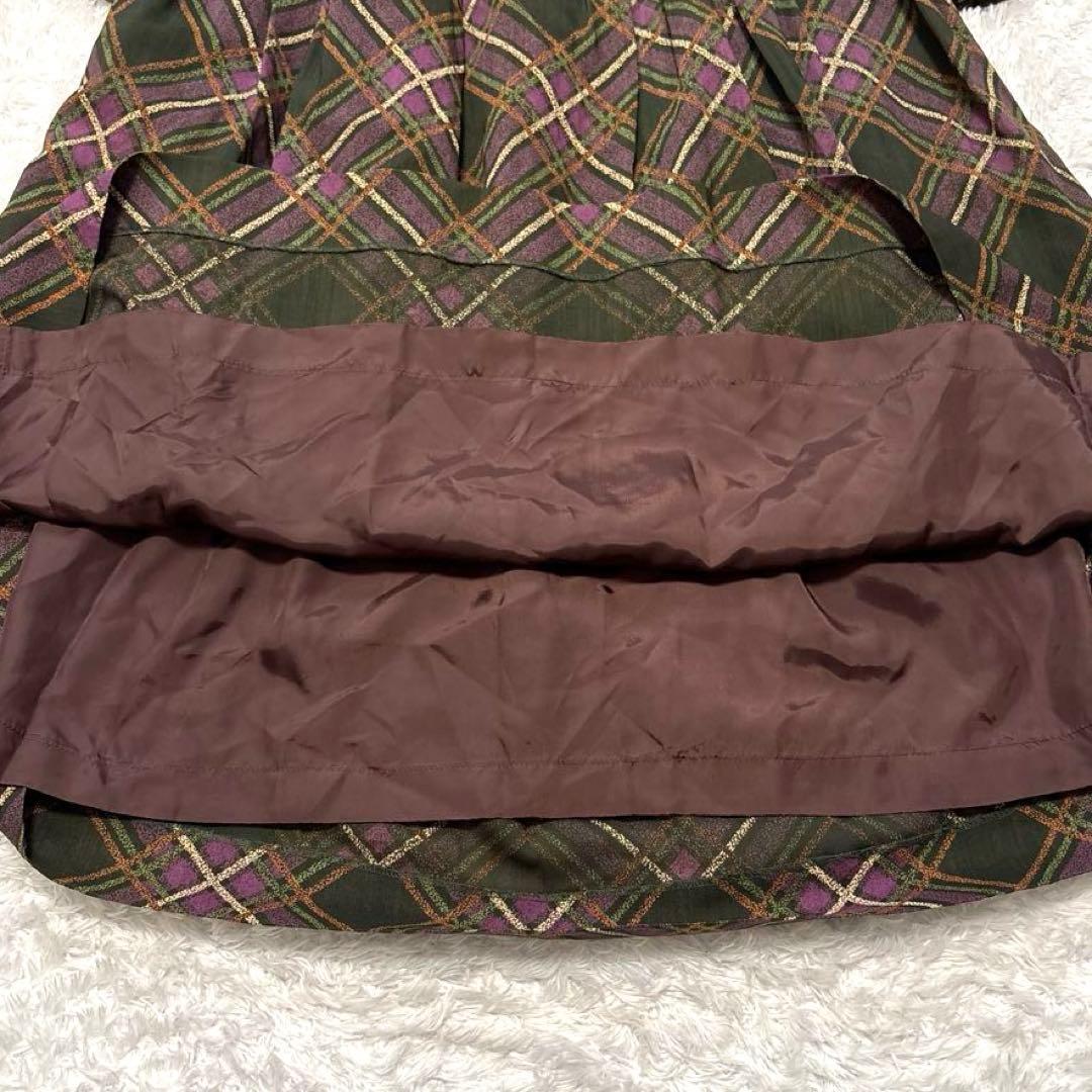 SAINT LAURENT rive gauche ワンピース ミモレ丈 36