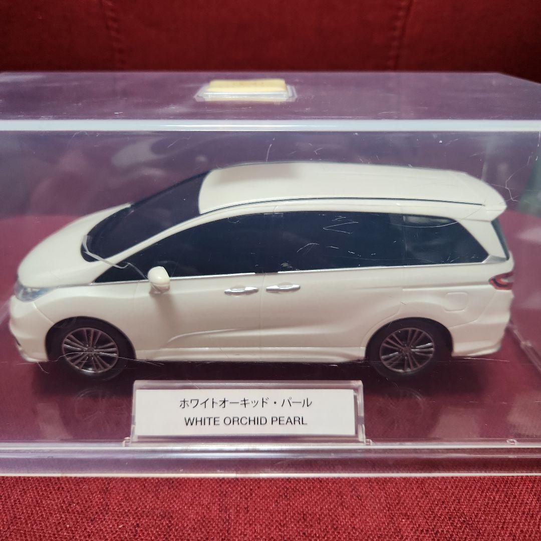 非売品 ホンダ オデッセイ カラーサンプル ホワイトオーキッドパール美品1/24