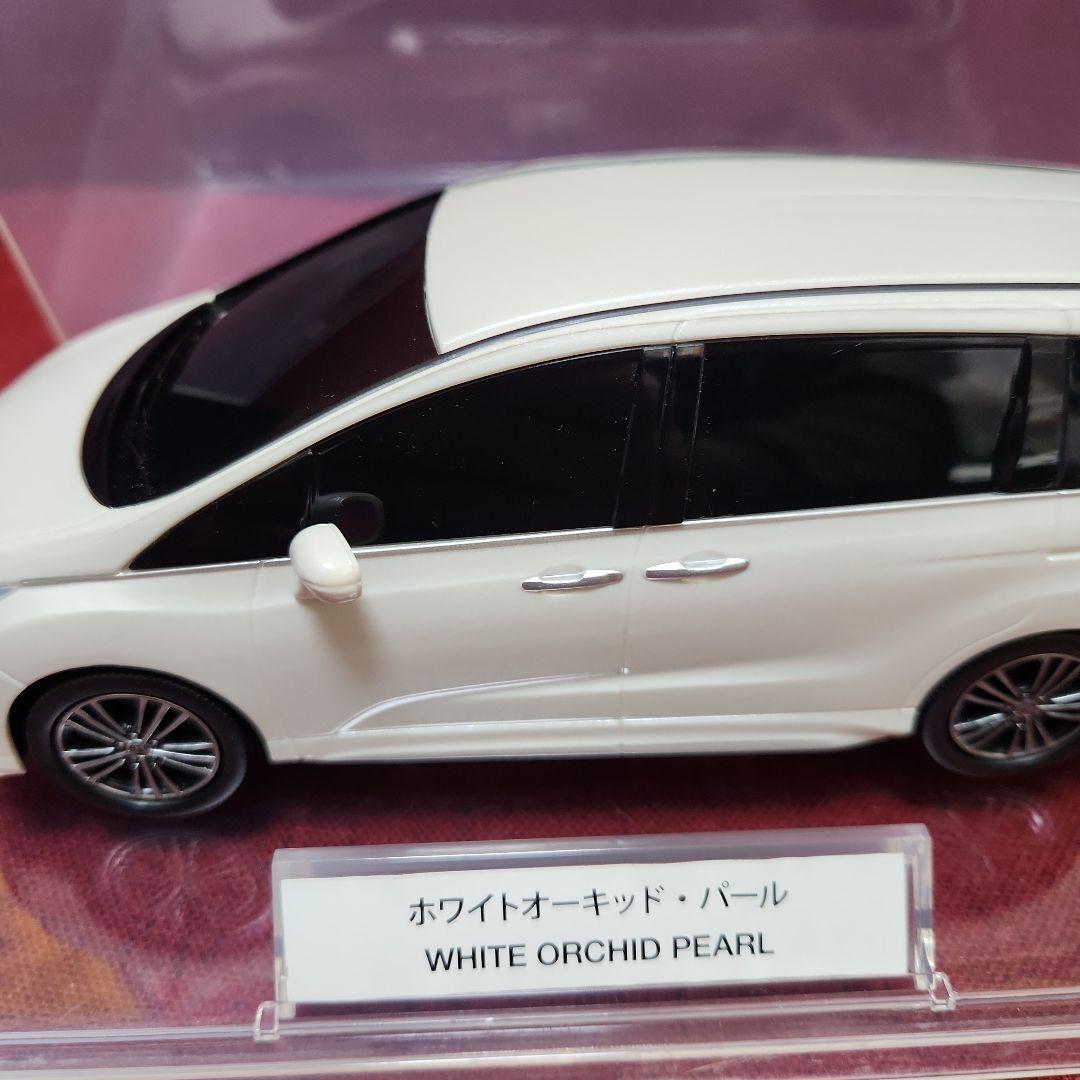 非売品 ホンダ オデッセイ カラーサンプル ホワイトオーキッドパール美品1/24