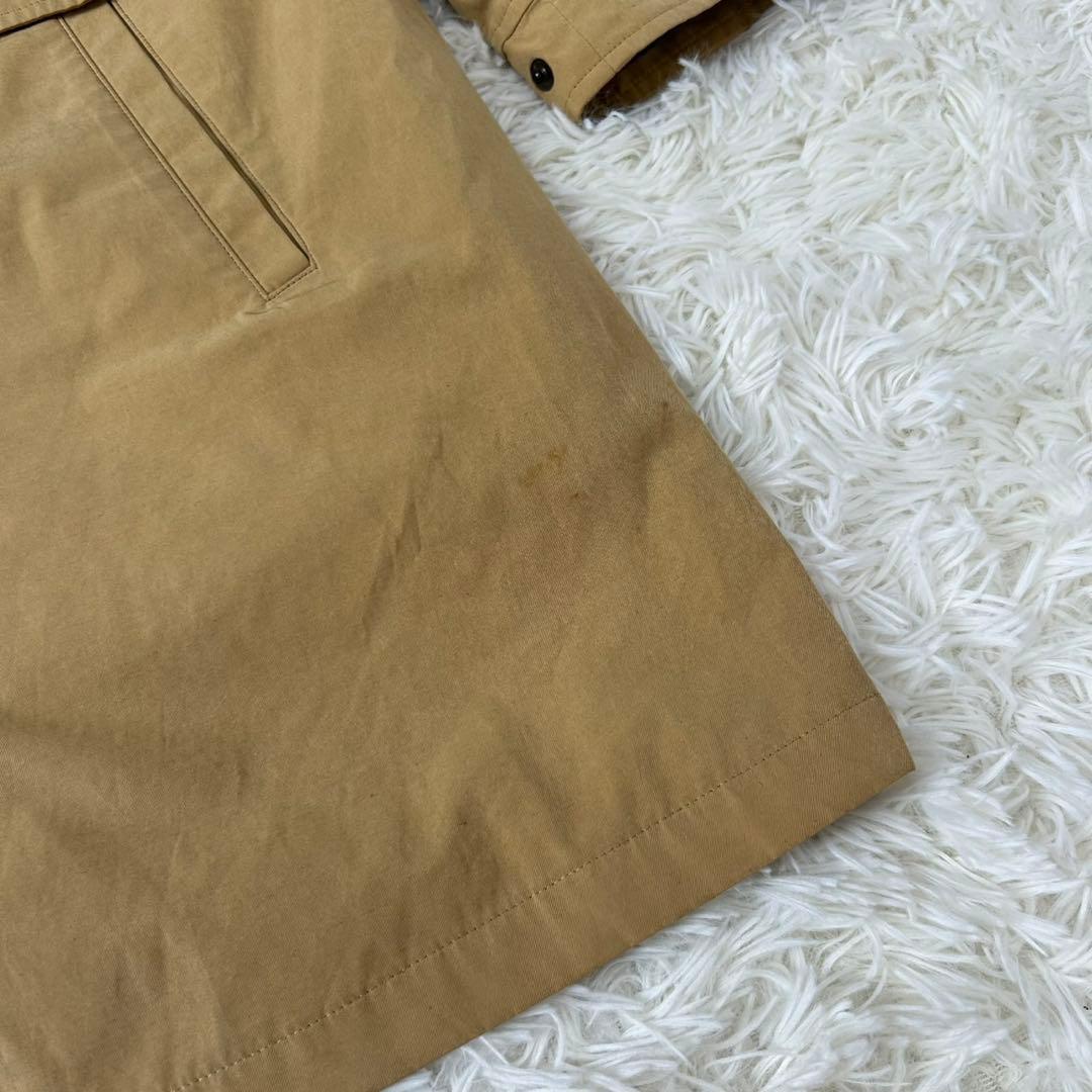 【美品/LL】バーバリーロンドン モッズコート ライナー付 フード ベージュ