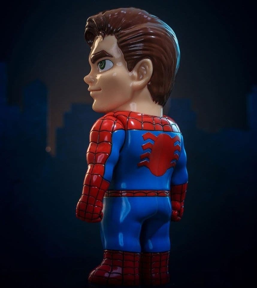 【ソフビ】 『スパイダーマン』「ホットトイズ x Kaiju One」マーベル