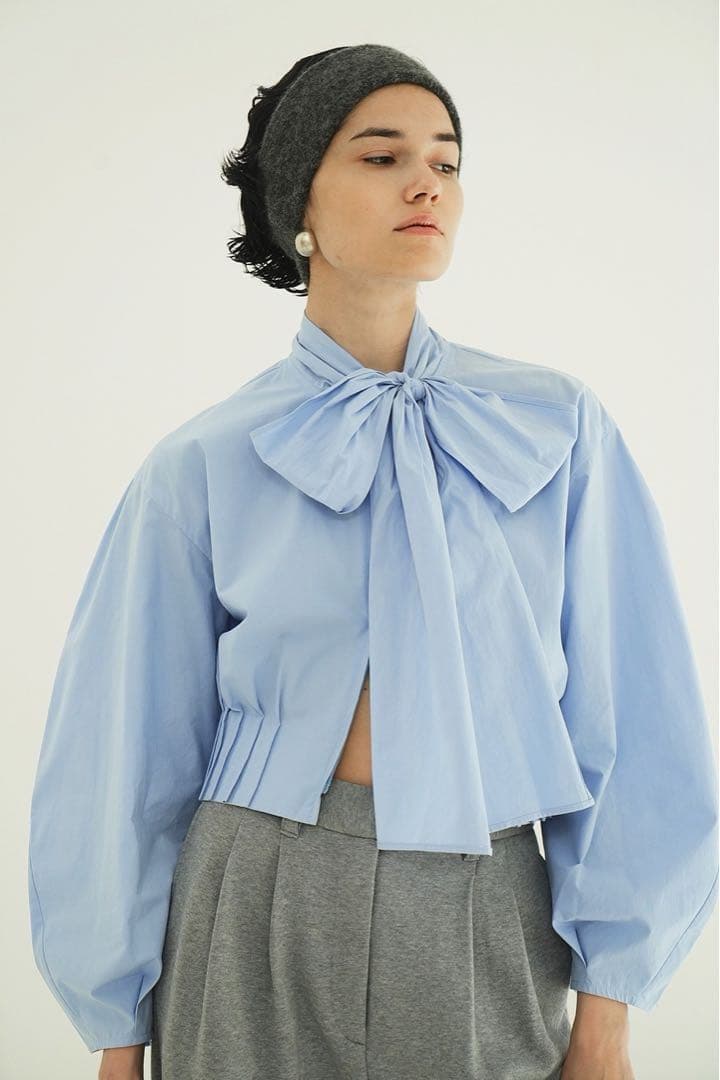 r*o様 [CLANE］RIBBON ZIP SHIRTS （size1）