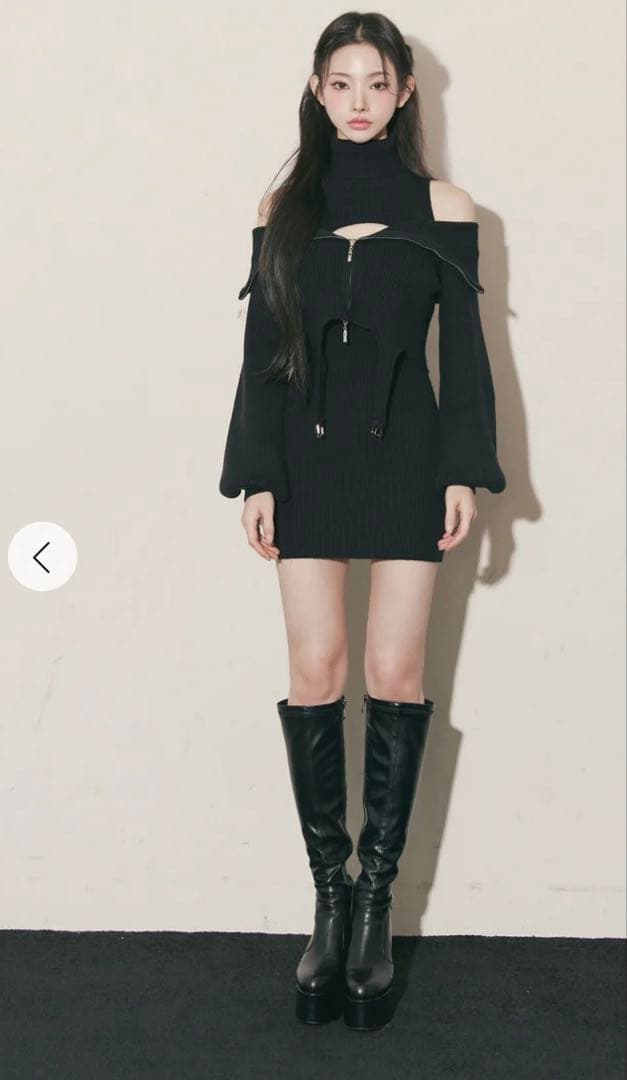 Randy ガーターニットアンサンブル