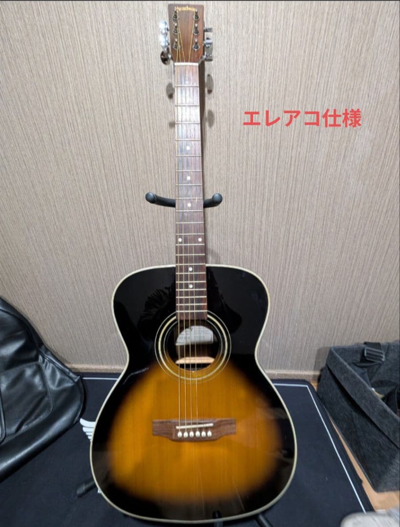 良音//Headway/HCF-28SB 改エレアコ　弦低め　ソフトケース付