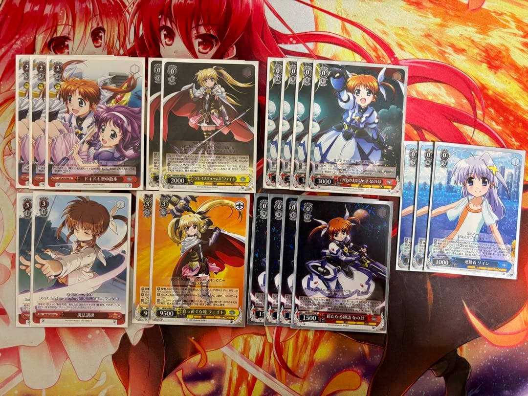 魔法少女リリカルなのは ヴァイスシュヴァルツ デッキパーツ60枚