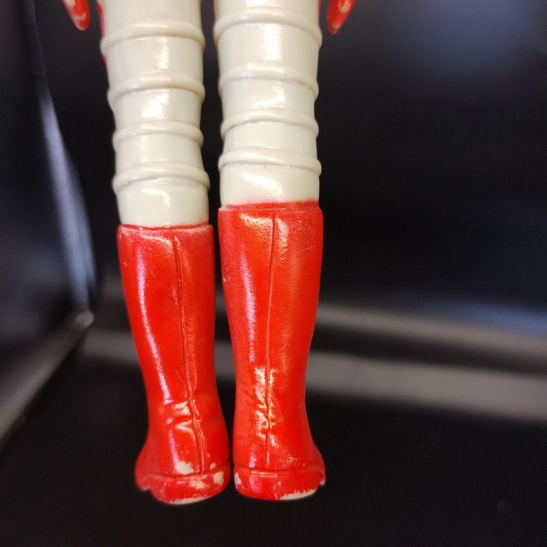 万創　ジャンボーグエース　当時物　美品　昭和レトロソフビ 希少　約20cm