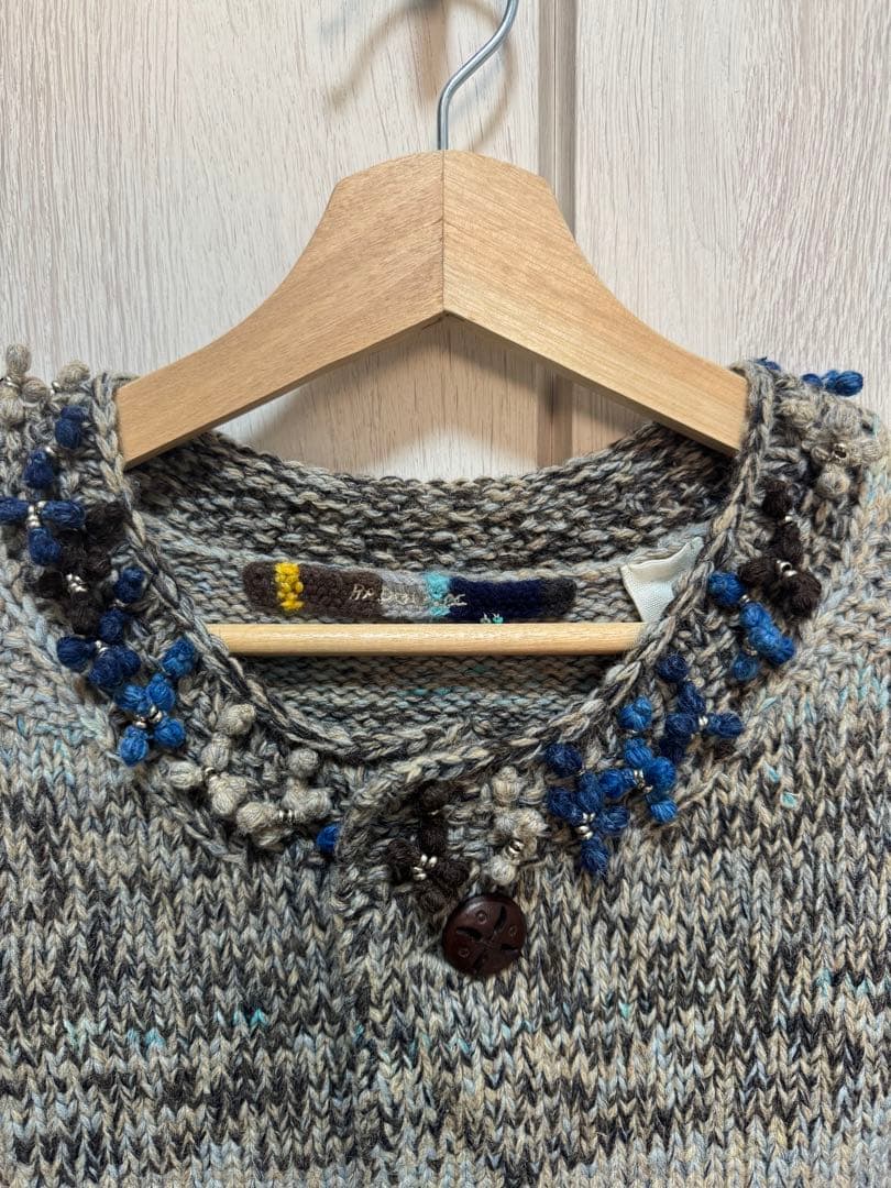 モチャ&チャコ　45R Badou-R ウールカーディガン