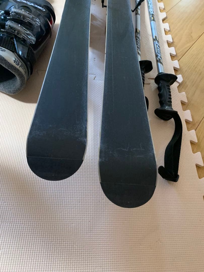 elanスキー3点セット148センチ ブーツGENFACTORY24〜24.5