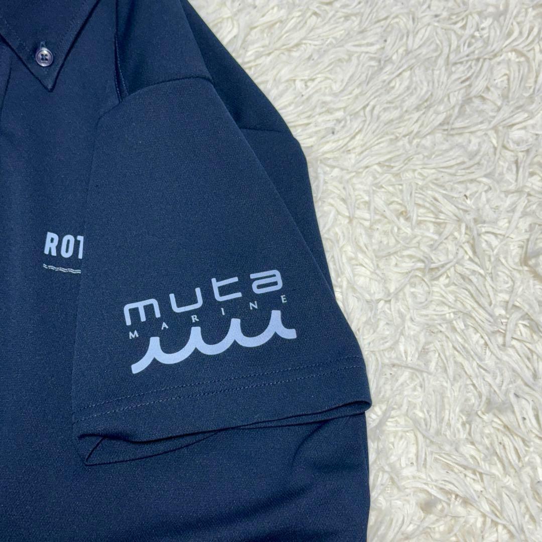muta MARINE × ROTARY PIER88 ポロシャツ M ネイビー