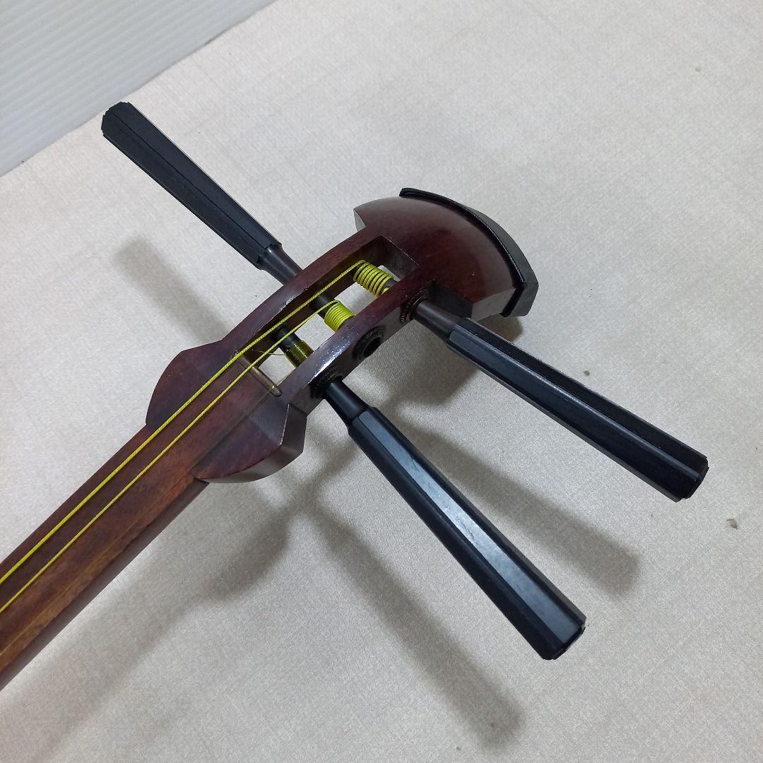 三味線 全長約97cm ハードケース付き 和楽器