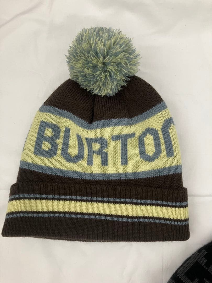 Burtonまとめて　ビーニー　ニット帽　ビンテージ　ボンボン