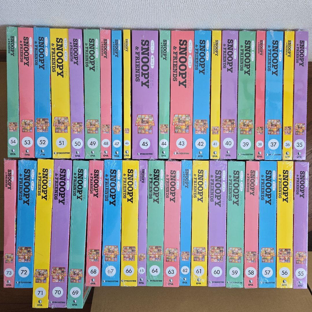 ❮未開封❯DeAGOSTINI SNOOPY & FRIENDS 130巻セット