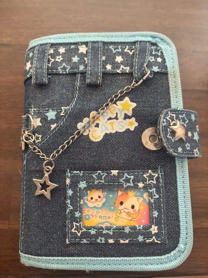 デニムバインダー シール帳 平成 当時物