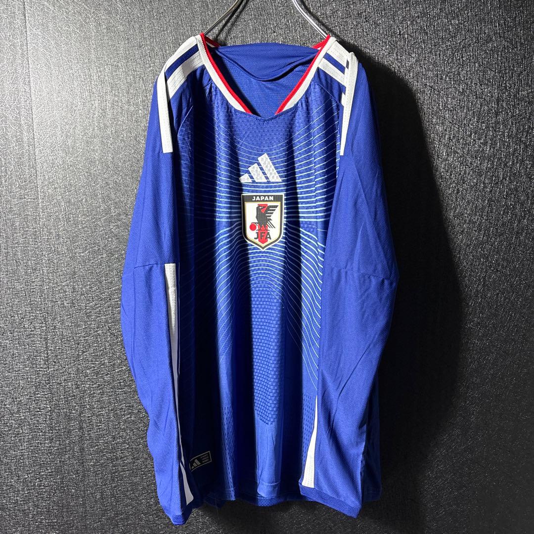 【★日本代表】 adidas サッカー メンズ 新ユニフォーム 長袖 2XL