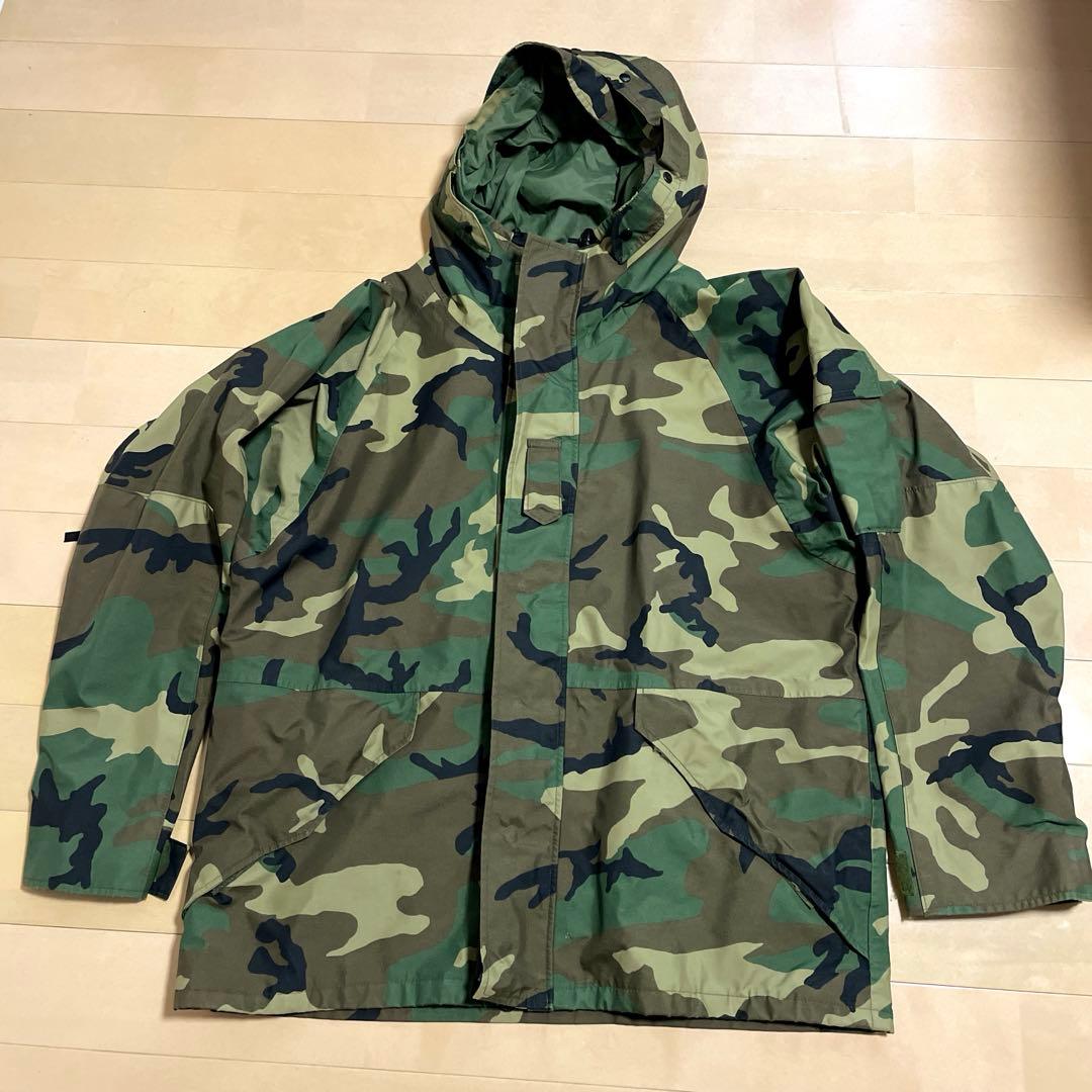 希少！米軍実物 00s ECWCS GEN1 ゴアテックスパーカー後期 カモフラ
