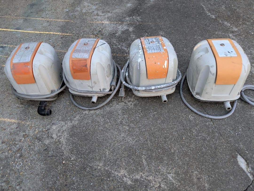 ジャンク　②安永 AP-60 浄化槽 水槽 アクアリウム ブロワー エアーポンプ