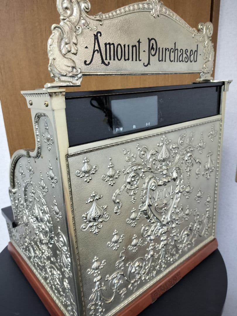 アンティークレジスター レジスター レジ 店舗計器 金庫 美容室 床屋 店舗