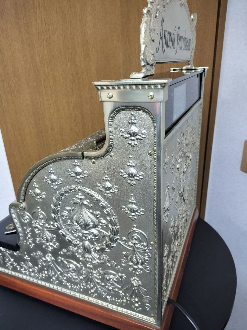 アンティークレジスター レジスター レジ 店舗計器 金庫 美容室 床屋 店舗