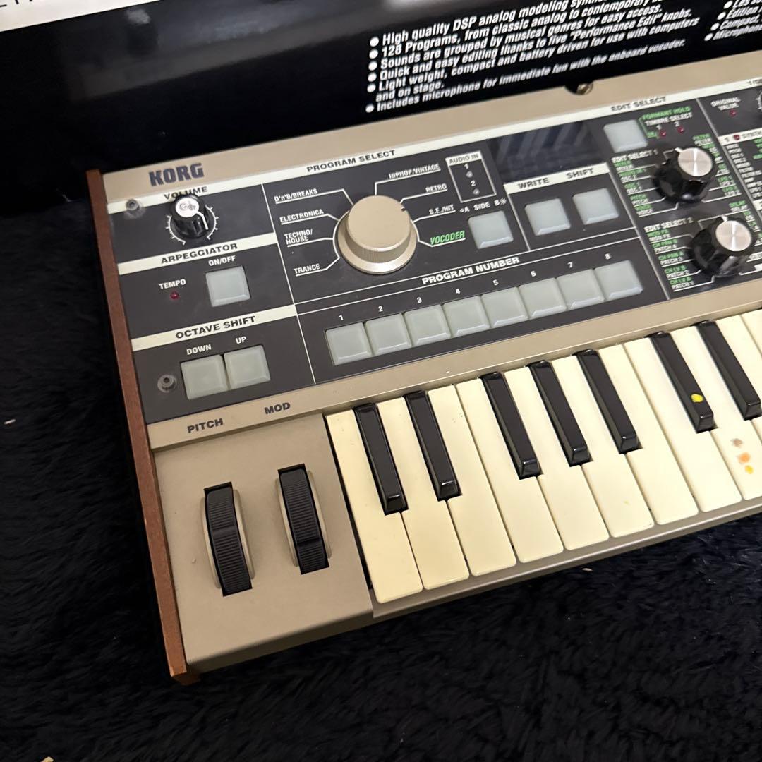 ビンテージ KORG MICROKORG シンセサイザー ミニ 箱付き レア