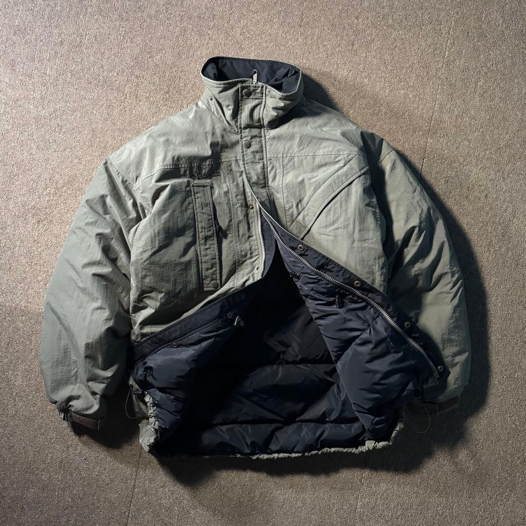 Columbia オリーブグリーン ダウンジャケット