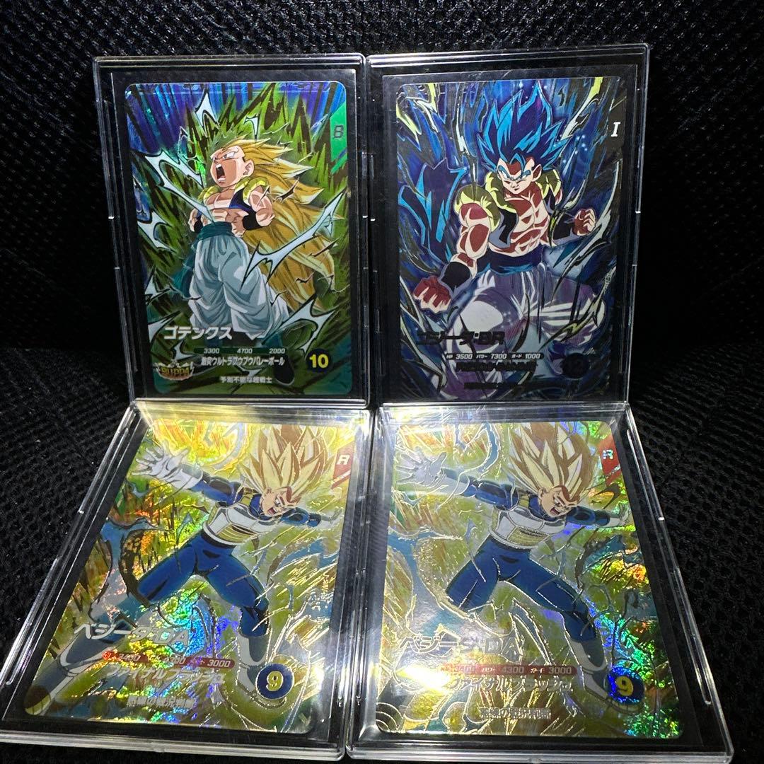 ドラゴンボール　スーパーダイバーズ ゴジータSEC/GDR 4種