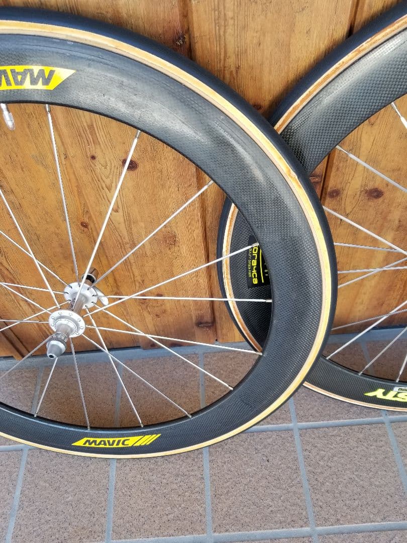 TORAYKA 650c トレカ カーボンチューブラーホイール DURA-ACE