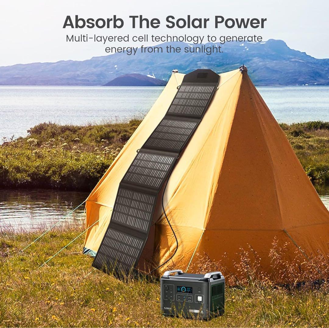 ソーラーパネル 200W 太陽光発電パネル ポータブル電源 災害 アウトドア