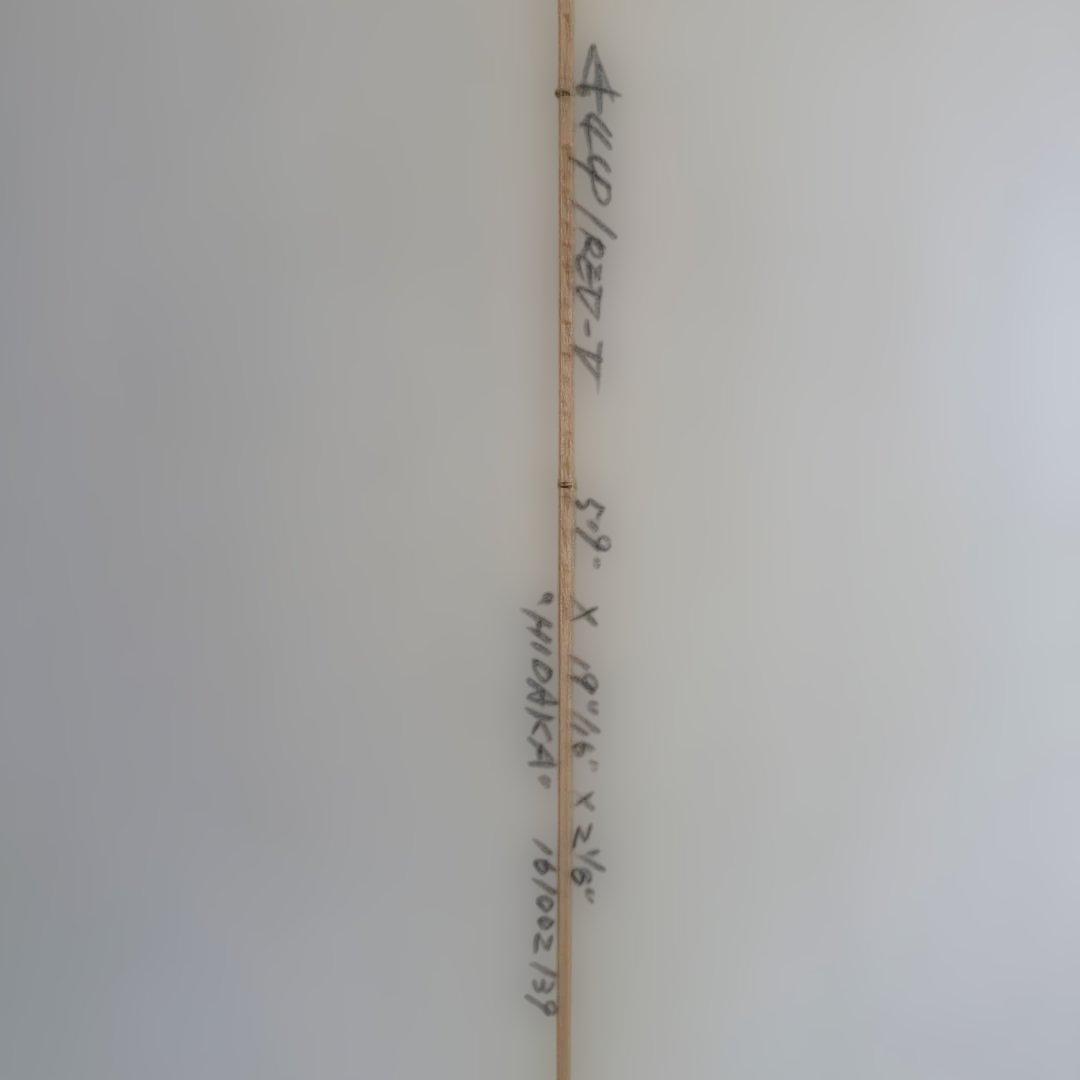 5*9サーフボード ショートボード フィンとソフトケース付き中古品(フリーダム)