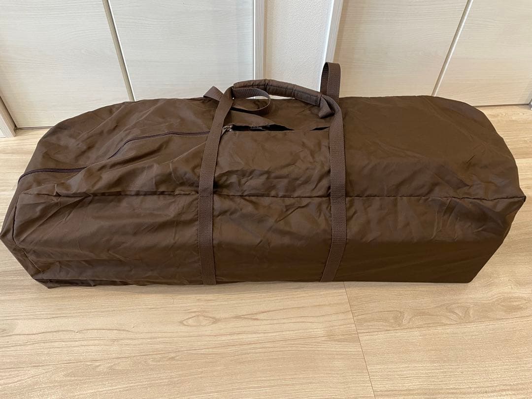 美品✨【Aprica/アップリカ】ココネルエアープラス ブラウン ベビーベッド