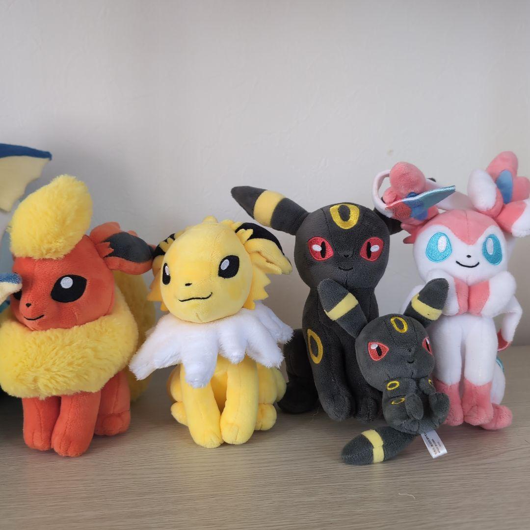 ポケモン イーブイフレンズ進化系 ぬいぐるみ 10体セット