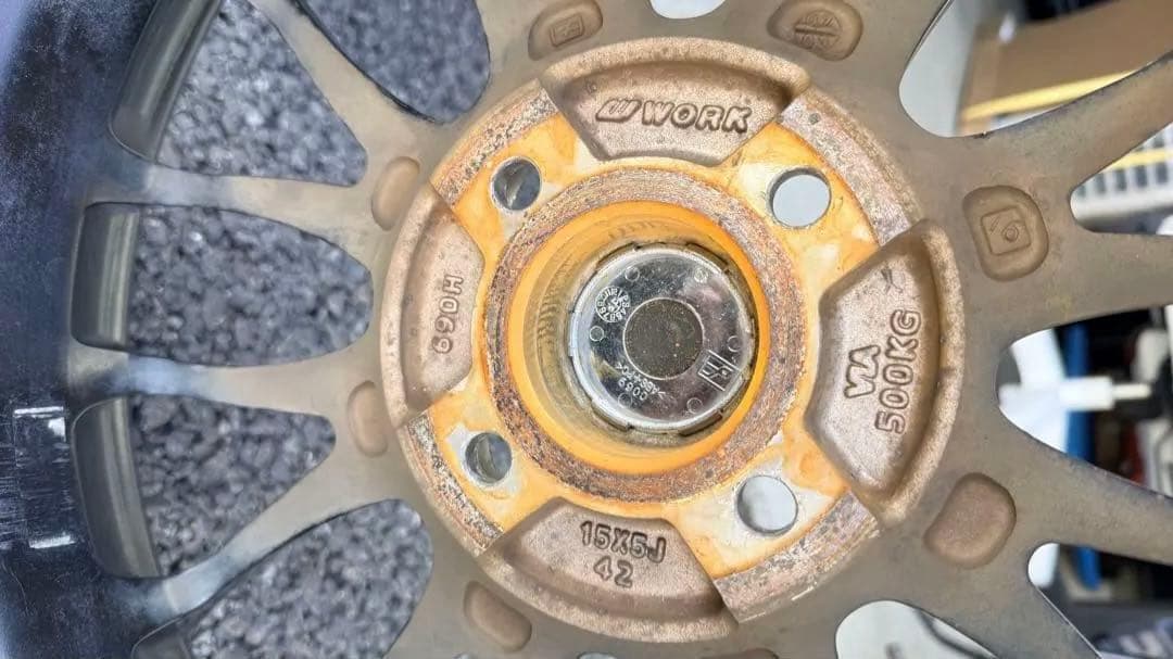 WORK STEEZ 15×5J+42　2本　②