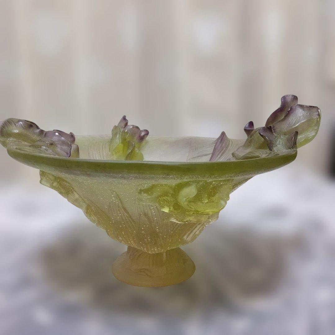 フランス　ドーム工房　 作品　アイリス