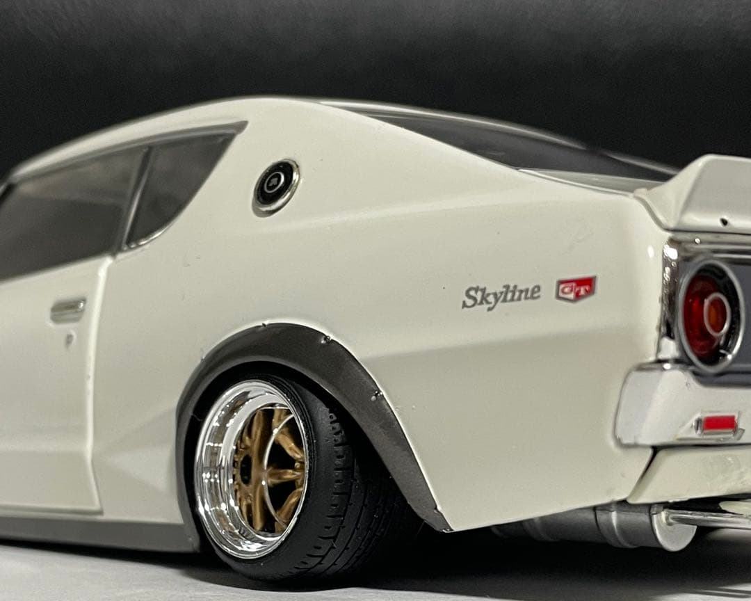 1/24 アシェット 国産名車 スカイライン GT-R ケンメリ改 カスタム
