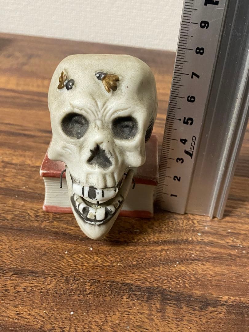 30s'40s' ビンテージスカルデザイン 灰皿　マッチホルダー古着ロカビリー