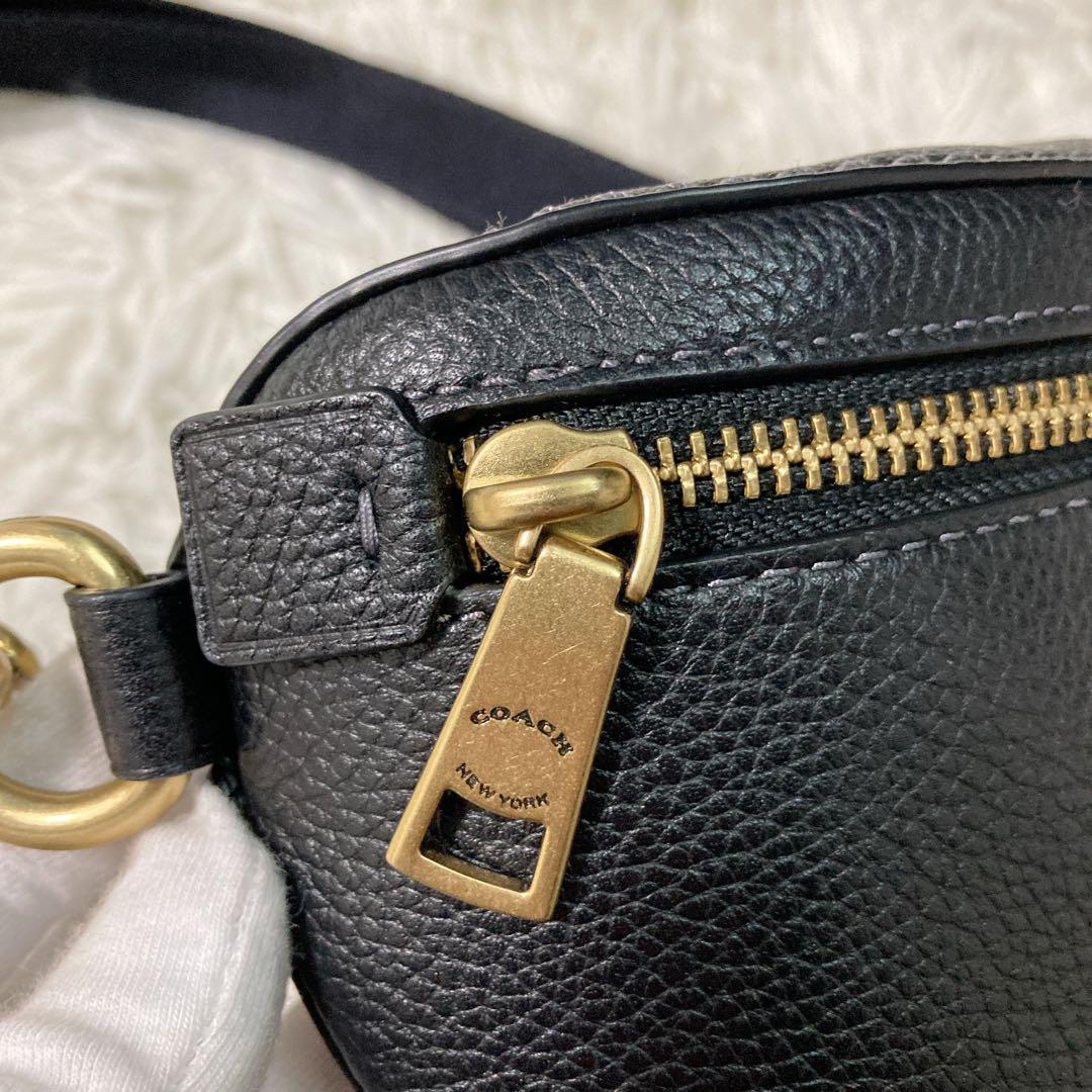 未使用保管品 コーチ ベサニー 黒 BETHANY BELT BAG CH813