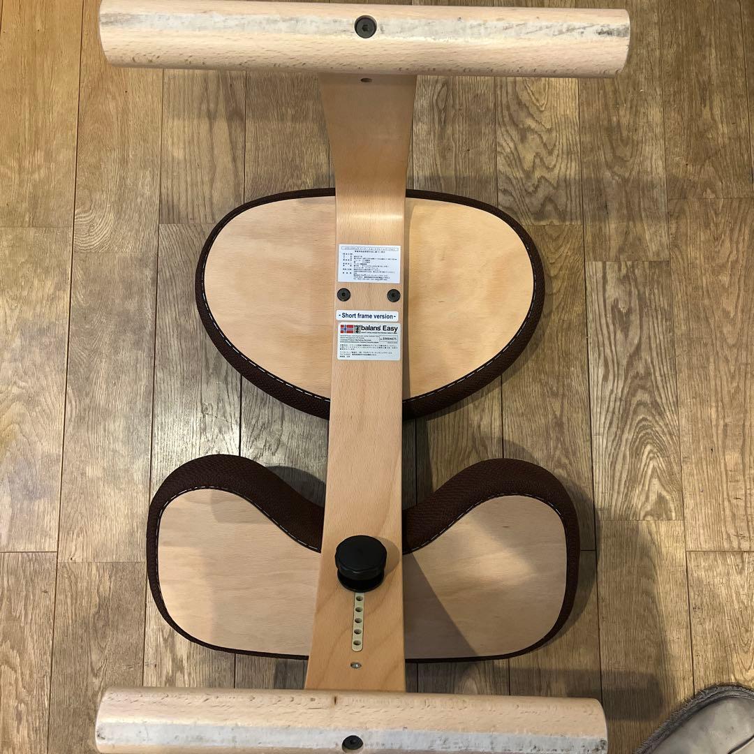 【訳あり品】サカモトハウス　バラウスイージー　バランスチェア　ブラウン