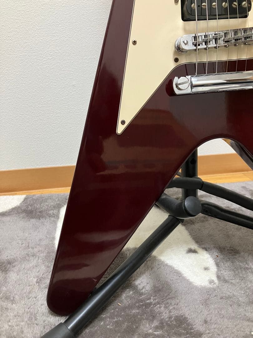 Gibson Flying V エレキギター ワインレッド【状態良好】