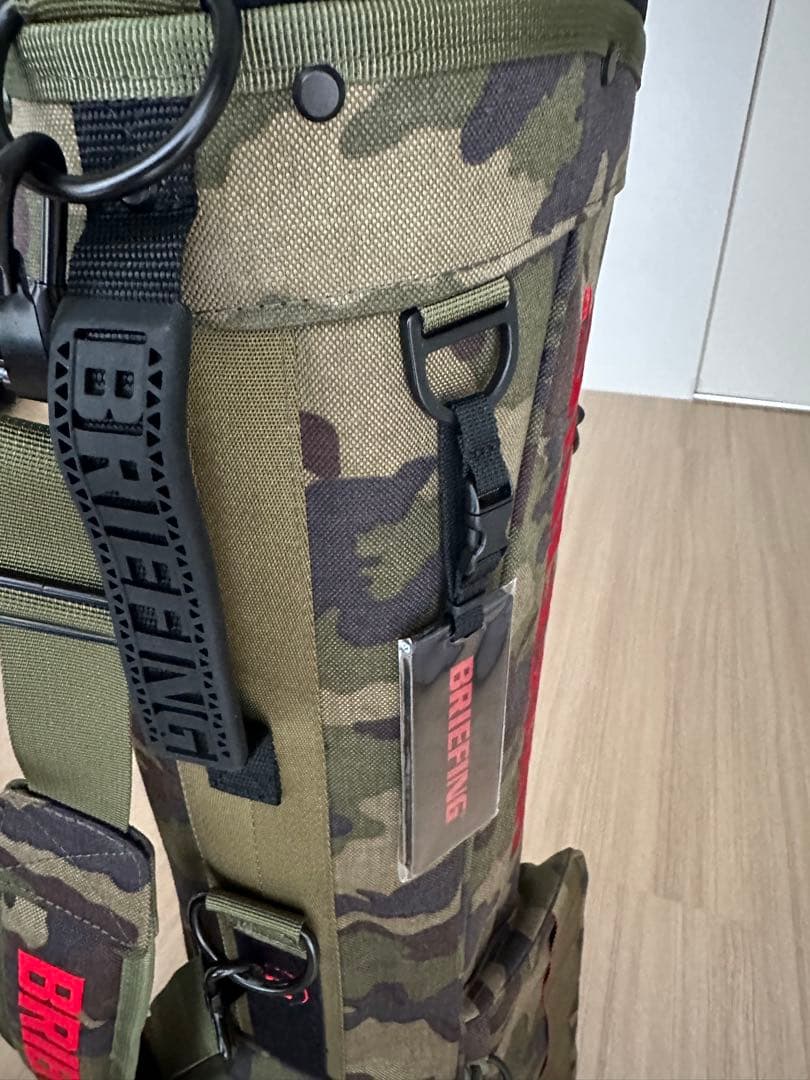 【超美品】ブリーフィング キャディバッグ ヘッドカバーセット