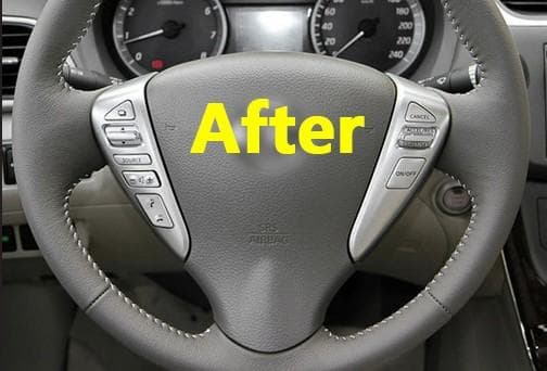 C26 セレナ ステアリングスイッチ ブラック【配線図付】 ステアリングリモコン