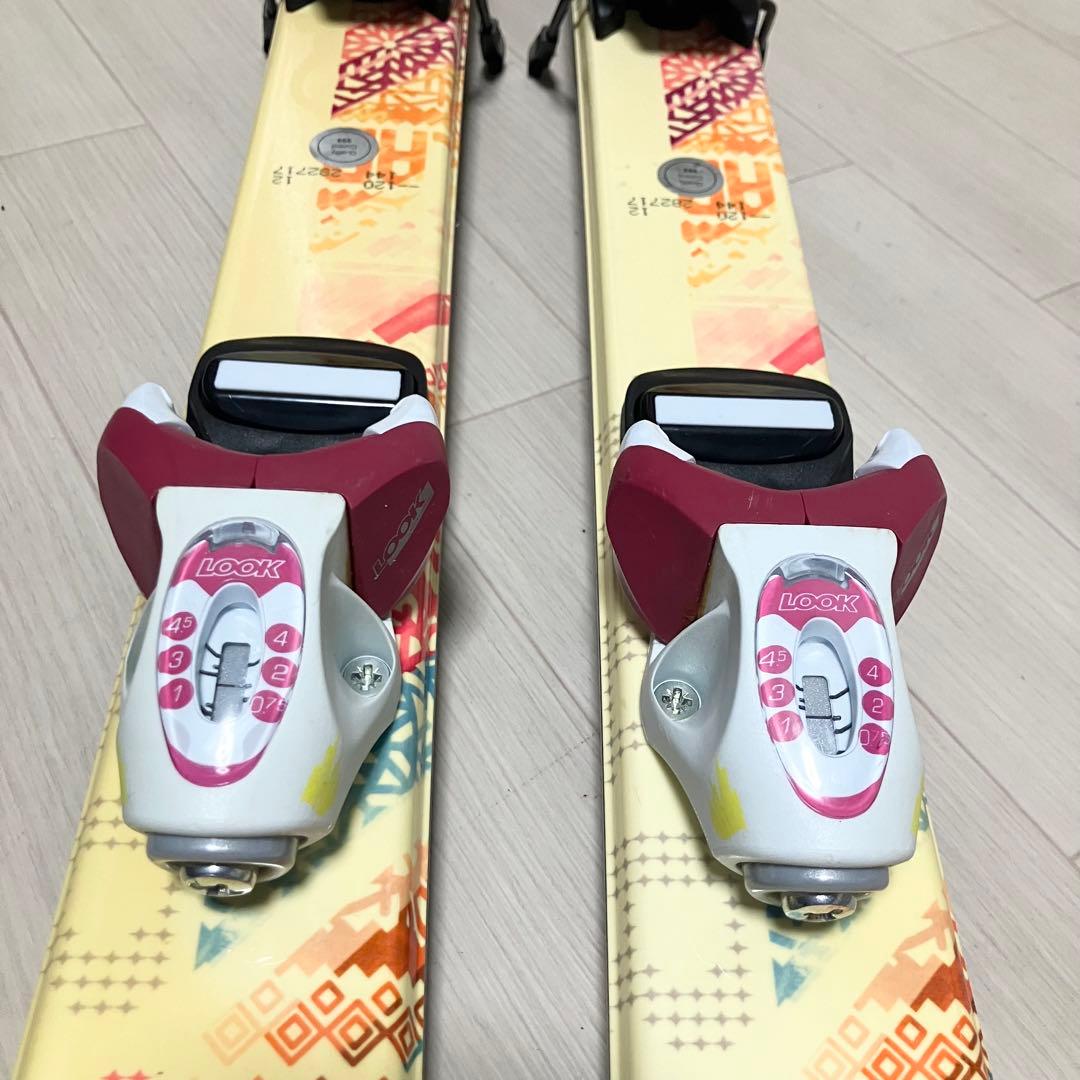 ストック付/Hart Rocker ハートロッカー スキーセット120cm