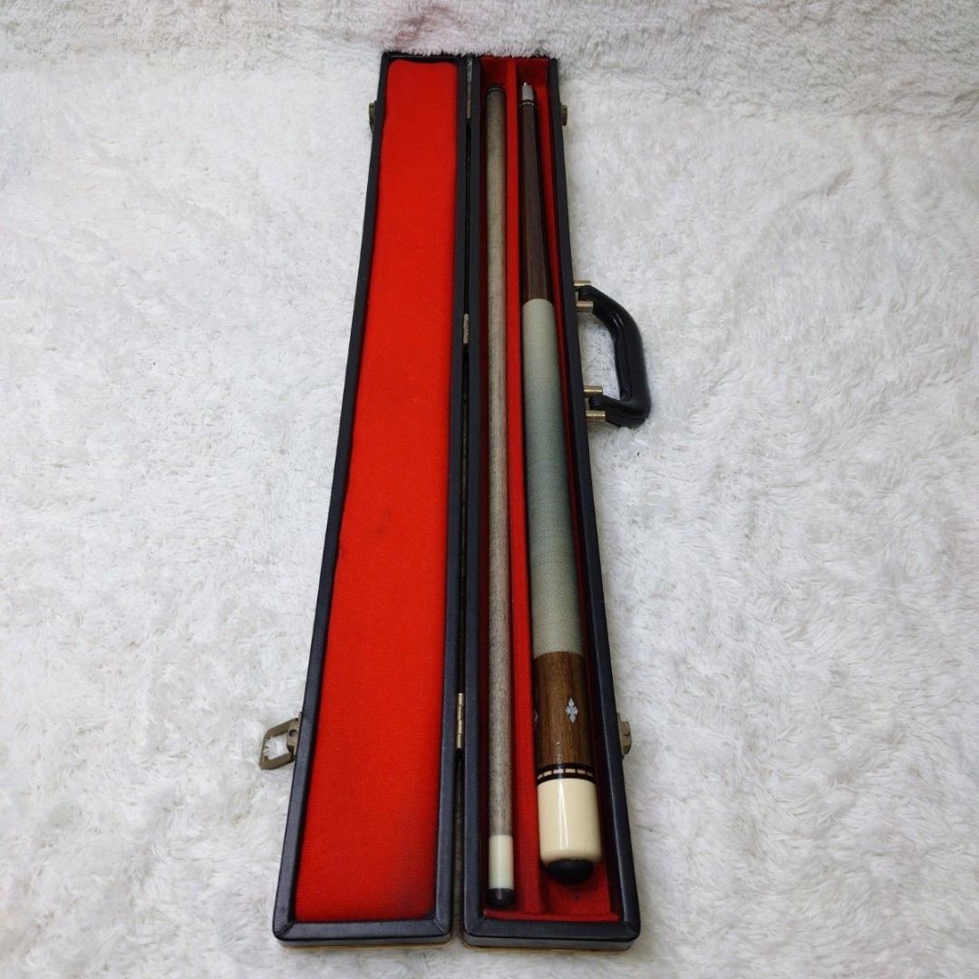 Adam オールドアダム 4剣 プレイキュー ビリヤードキュー ケース付き