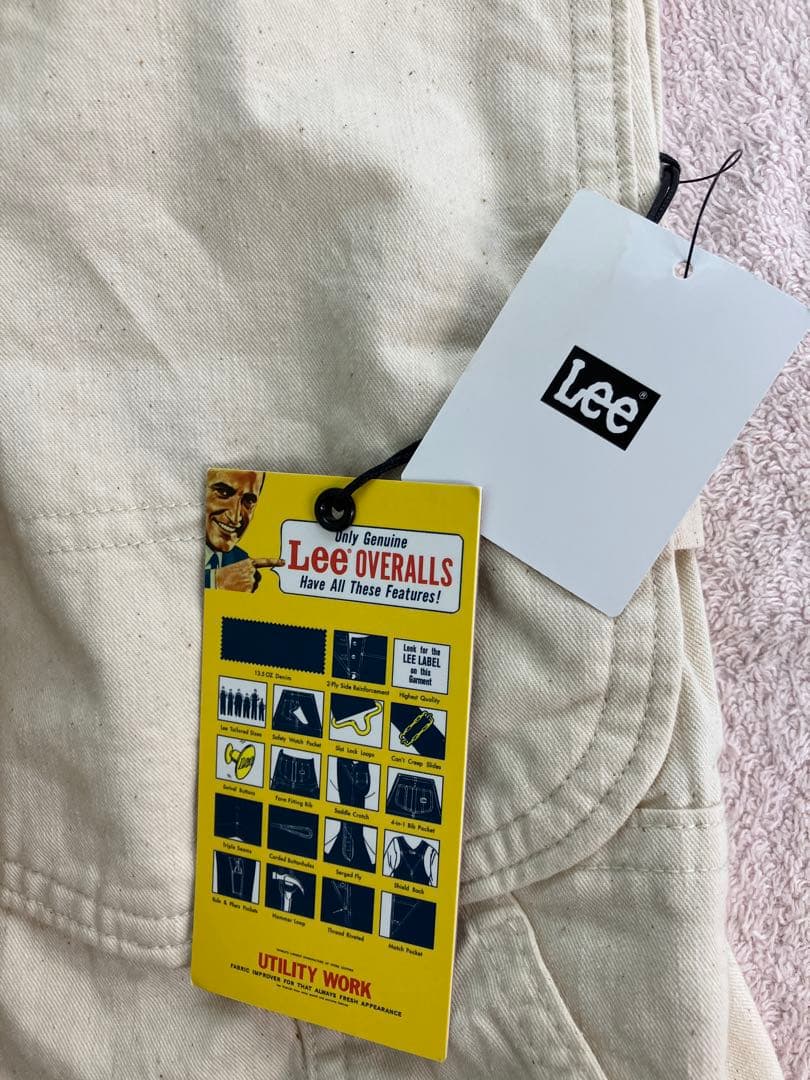 未使用　新品　タグ付き　Lee オーバーオール (LM7254-1124)メンズ